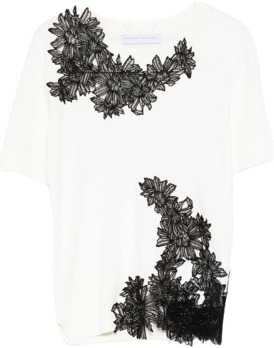 26SS 에르마노 설비노 반팔 티셔츠 D485L306APIKXB4813 WHITE