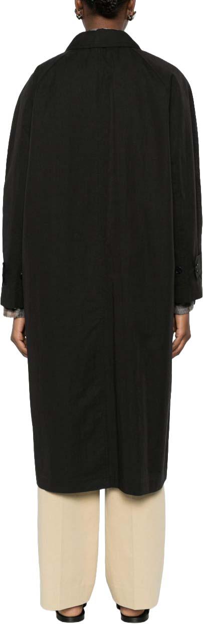 26SS 던스트 트렌치 코트 UDTR6A101BK BLACK - DUNST