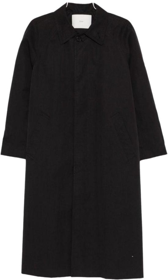 26SS 던스트 트렌치 코트 UDTR6A101BK BLACK
