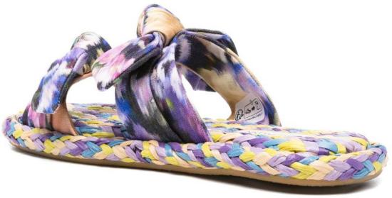 26SS 짐머만 뮬/슬리퍼 7870FS26A1MTDH PURPLE - ZIMMERMANN