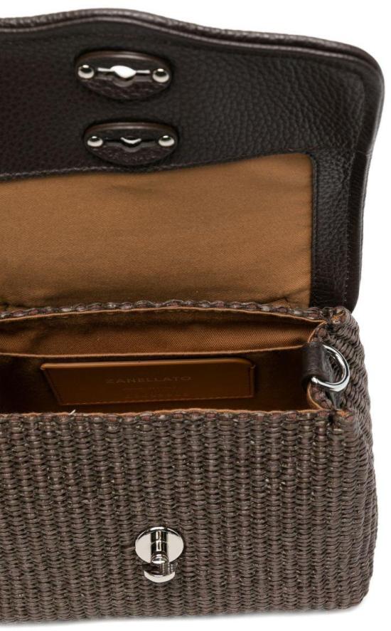 26SS 자넬라토 토트백 070900BABYVIMINIZ0244 BROWN - ZANELLATO