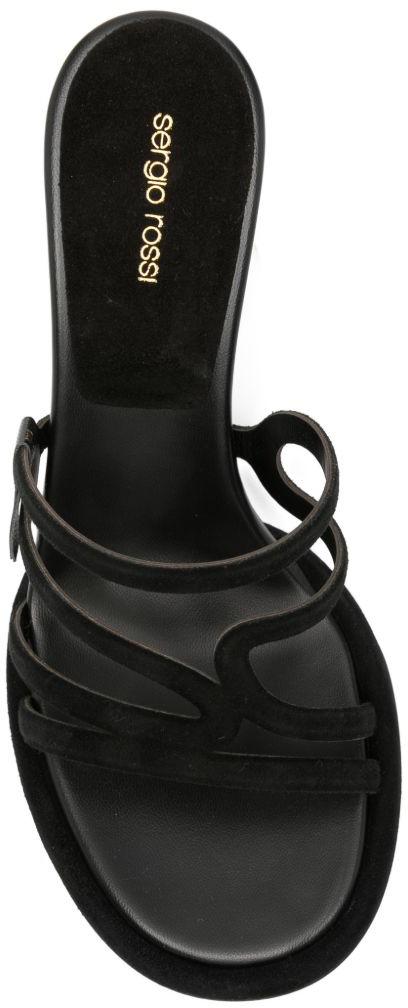 26SS 세르지오로시 뮬/슬리퍼 B14800MCAZ011201000 BLACK - SERGIO ROSSI