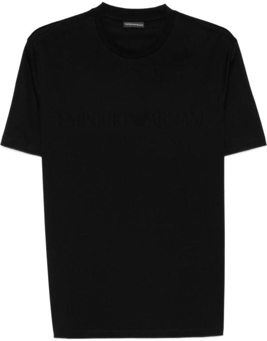 26SS 엠포리오 아르마니 반팔 티셔츠 EM004593AF10762FC302 BLACK