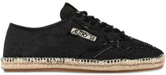 25FW 오트리 SANDY 샌디 에스파드리유 스니커즈 ESLWCV02 BLACK
