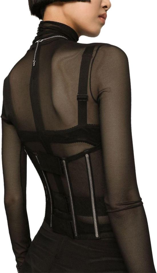  돌체앤가바나 와이드 벨트 FB368AFLMFBN0000 BLACK - DOLCE & GABBANA