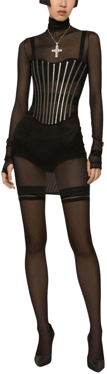  돌체앤가바나 와이드 벨트 FB368AFLMFBN0000 BLACK - DOLCE & GABBANA