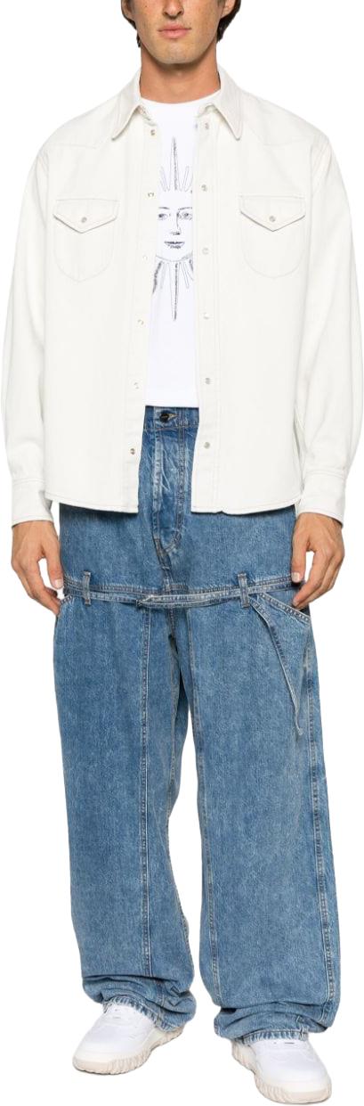  발리 셔츠 MSH013CO244U103 WHITE - BALLY