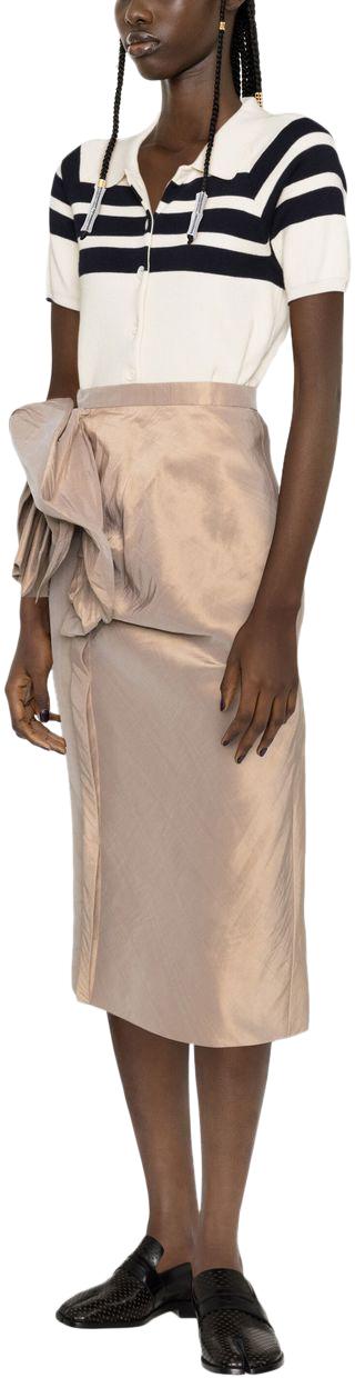  마르지엘라 미디 스커트 S51ME0005S60450123 BEIGE - MAISON MARGIELA