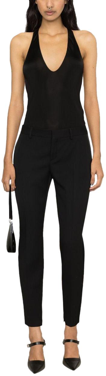  생로랑 민소매 티셔츠 770861Y7F981000 BLACK - SAINT LAURENT