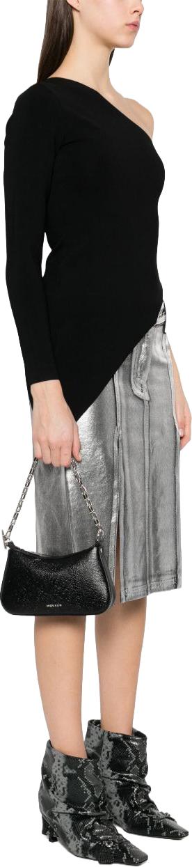25SS 알렉산더 맥퀸 숄더백 8135531VDGB1000 BLACK - ALEXANDER MCQUEEN