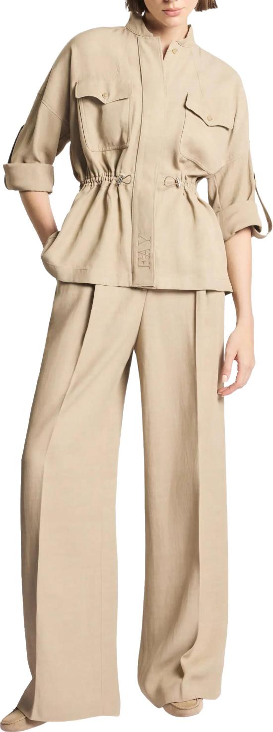 26SS 페이 수트 팬츠 NTW80524940ZDSC804 TAUPE - FAY