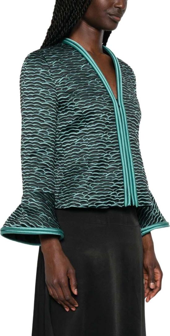 26SS 엠포리오 아르마니 자켓 EW004468TE20224F7181 BLACK - EMPORIO ARMANI