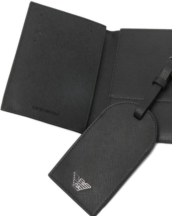 26SS 엠포리오 아르마니 여행용 액세서리 EM005412AF13666UC001 BLACK - EMPORIO ARMANI