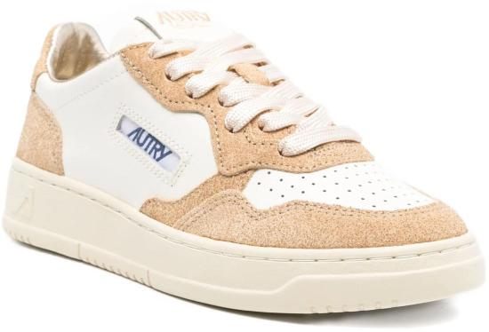 25FW 오트리 메달리스트 로우 레더 스니커즈 AULWTA03 WHITE - AUTRY