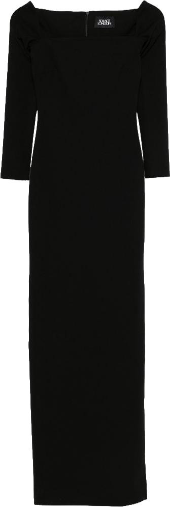 26SS 솔러스런던 롱 원피스 OS47029BLACK