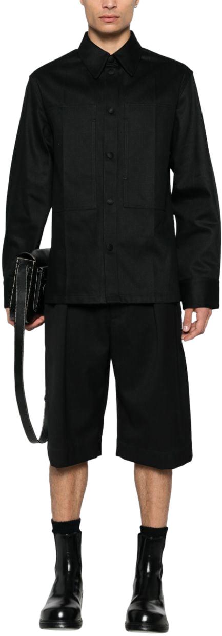 질샌더 긴팔 셔츠 J22DL0234J45257001 BLACK - JIL SANDER
