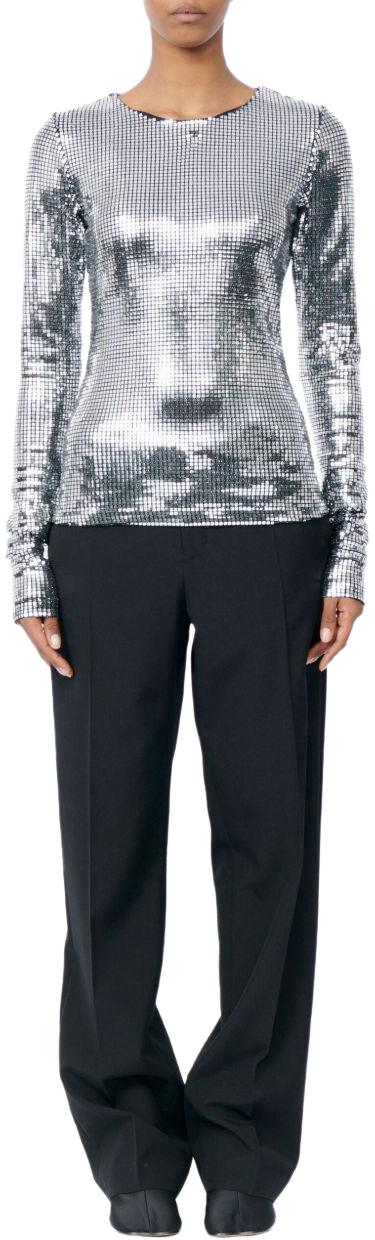 26SS 마르지엘라 긴팔 티셔츠 S52NH0041S23734905 SILVER - MAISON MARGIELA