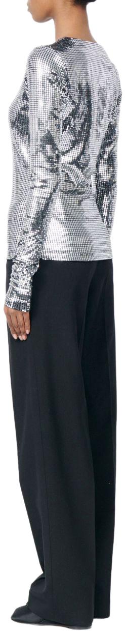 26SS 마르지엘라 긴팔 티셔츠 S52NH0041S23734905 SILVER - MAISON MARGIELA