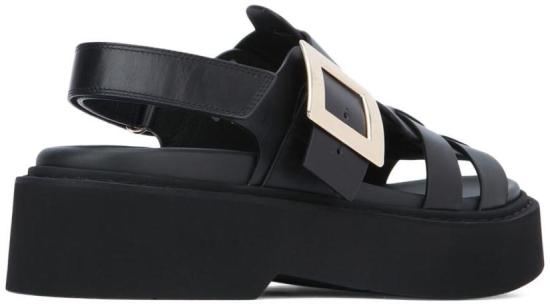 25FW 로저비비에 샌들 RVW76941870D90B999 BLACK - ROGER VIVIER