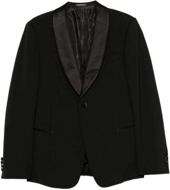 26SS 엠포리오 아르마니 수트 자켓 EM000470TE19183UC001 BLACK