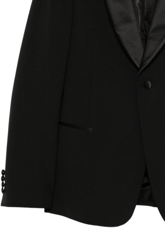 26SS 엠포리오 아르마니 수트 자켓 EM000470TE19183UC001 BLACK - EMPORIO ARMANI