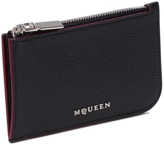 25SS 알렉산더 맥퀸 지갑 8135461VDCC1000 BLACK - ALEXANDER MCQUEEN