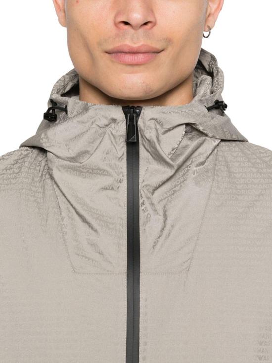 26SS 엠포리오 아르마니 자켓 EM004952AF15384U8049 TAUPE - EMPORIO ARMANI