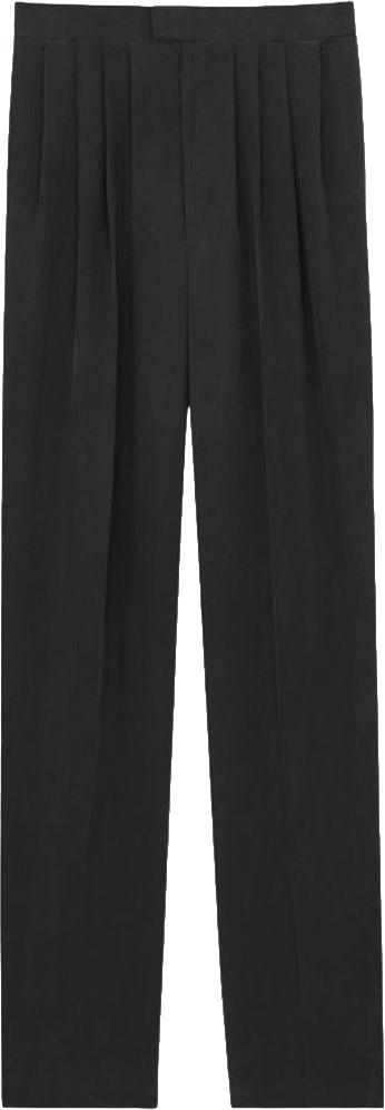 26SS 생로랑 팬츠 856580Y6J781000 BLACK