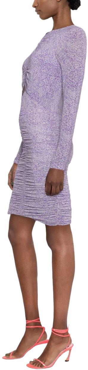  이자벨마랑 미디 원피스 RO0076FAA1K32IJANAUTVI PURPLE - ISABEL MARANT