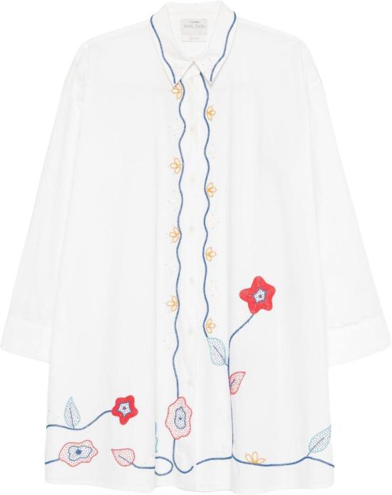 26SS 포르테포르테 블라우스 14849MYDRESSCRYSTAL WHITE