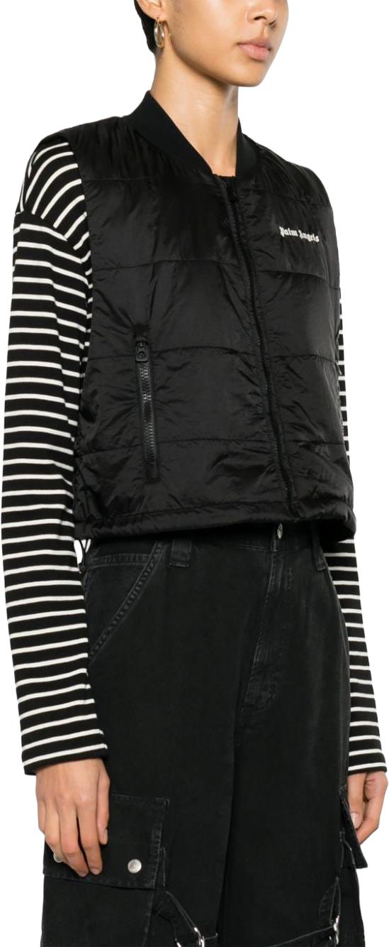  팜앤젤스 민소매 티셔츠 PWEA118S24FAB0011003 BLACK - PALM ANGELS