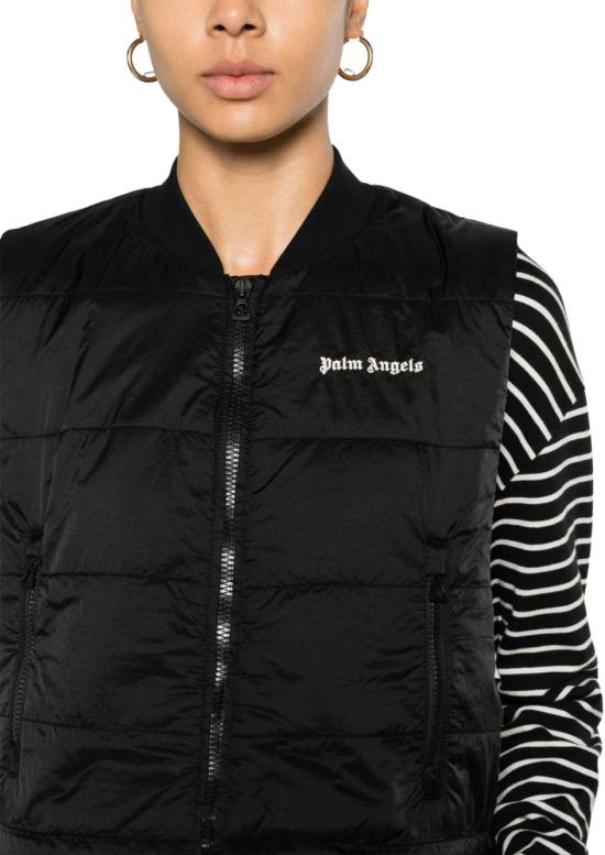  팜앤젤스 민소매 티셔츠 PWEA118S24FAB0011003 BLACK - PALM ANGELS
