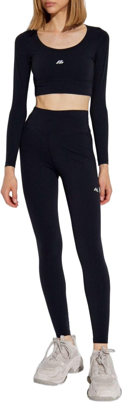  발렌시아가 액티브웨어 스포츠 브라 롱슬리브 7932814E2B91081 BLACK - BALENCIAGA