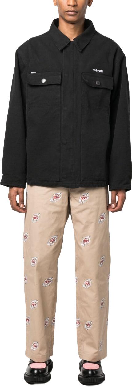  와타나베 준야 스트레이트 팬츠 P0040511 BEIGE - JUNYA WATANABE