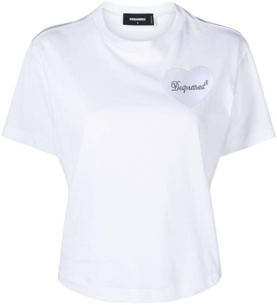  디스퀘어드2 반팔 티셔츠 S75GD0382S24662100 WHITE
