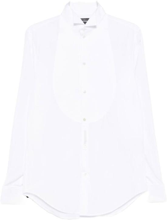 26SS 엠포리오 아르마니 긴팔 셔츠 EM005837TE10075U0002 WHITE