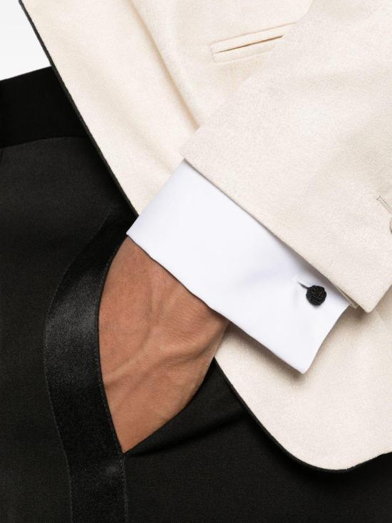26SS 엠포리오 아르마니 긴팔 셔츠 EM005837TE10075U0002 WHITE - EMPORIO ARMANI