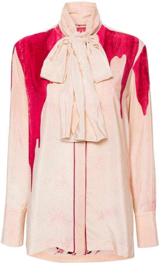  폴 레스트레스 슬리퍼스 블라우스 CA010211TE00762410 PINK
