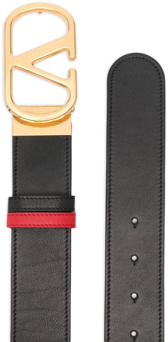 26SS 발렌티노 가라바니 레귤러 벨트 WT0SQ4IYR0SM BLACK - VALENTINO GARAVANI
