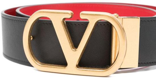 26SS 발렌티노 가라바니 레귤러 벨트 WT0SQ4IYR0SM BLACK - VALENTINO GARAVANI