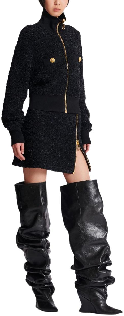 25FW 발망 자켓 FF0TE200KJ160PA BLACK - BALMAIN