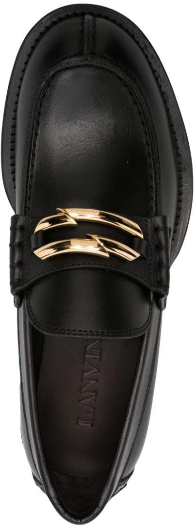  랑방 로퍼 FWSHGL02CARB10 BLACK - LANVIN