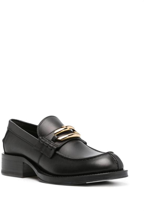  랑방 로퍼 FWSHGL02CARB10 BLACK - LANVIN