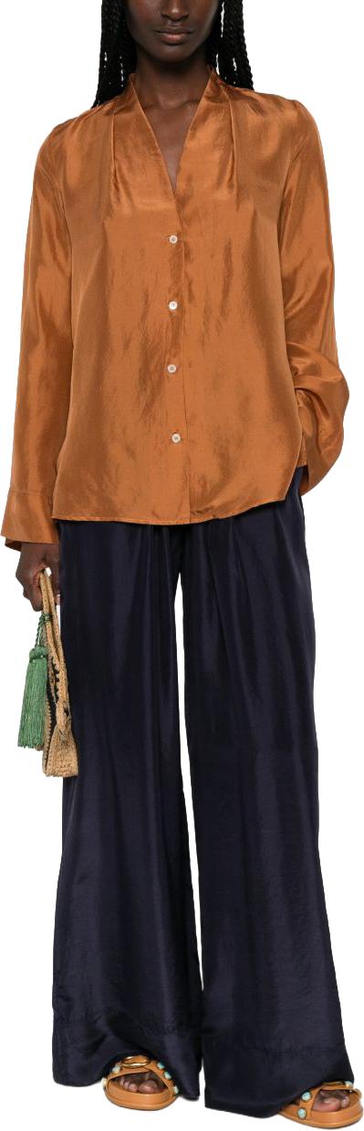 26SS 포르테포르테 블라우스 14859MYSHIRTBRONZE BROWN - FORTE FORTE