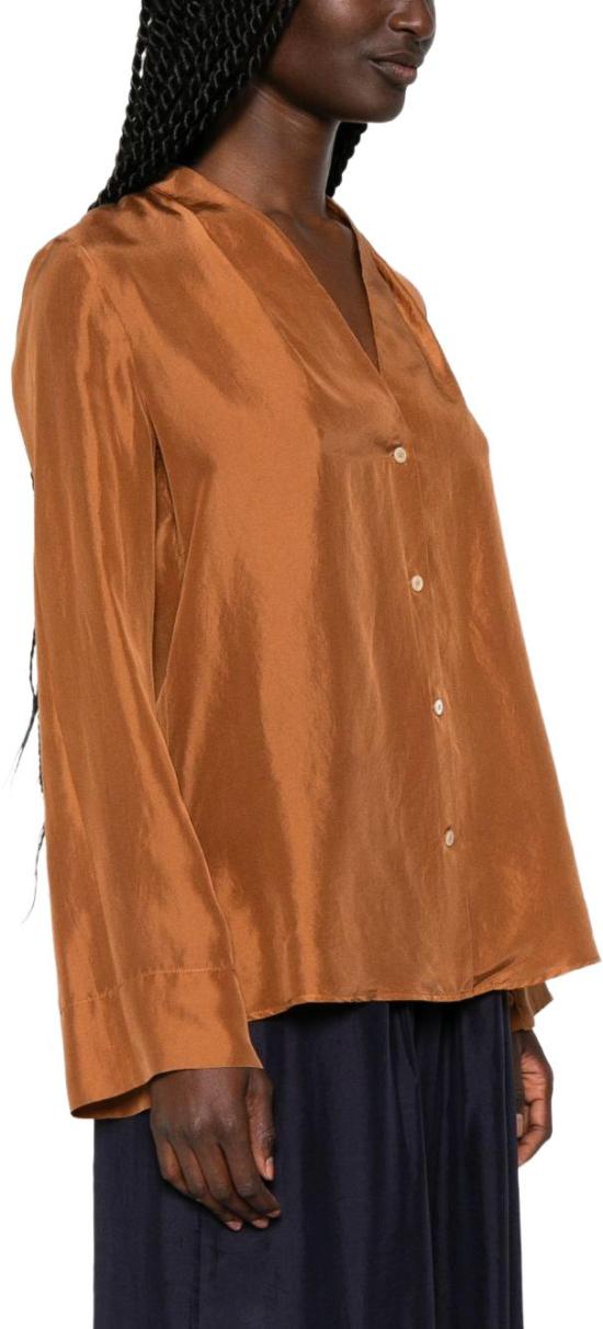 26SS 포르테포르테 블라우스 14859MYSHIRTBRONZE BROWN - FORTE FORTE