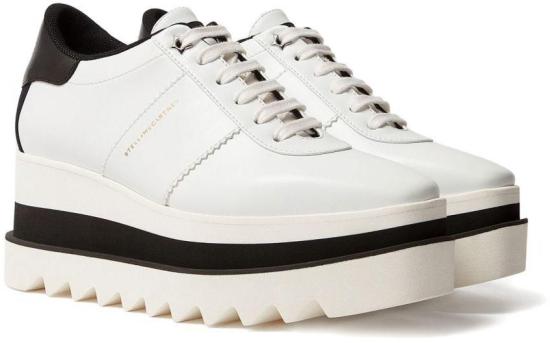 26FW 스텔라 맥카트니 스닉엘리세 플랫폼 트레이너 810611AP0AM09001 WHITE - STELLA MCCARTNEY
