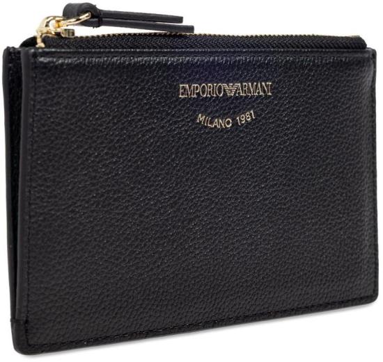 26SS 엠포리오 아르마니 지갑 EW003035AF19568UC001 BLACK - EMPORIO ARMANI