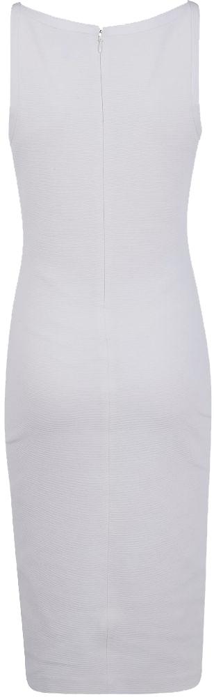 26SS 엠포리오 아르마니 미디 원피스 EW003529AF12364U0006 WHITE - EMPORIO ARMANI