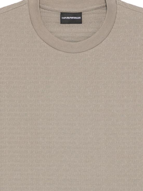 26SS 엠포리오 아르마니 반팔 티셔츠 EM004594AF10762F8219 TAUPE - EMPORIO ARMANI