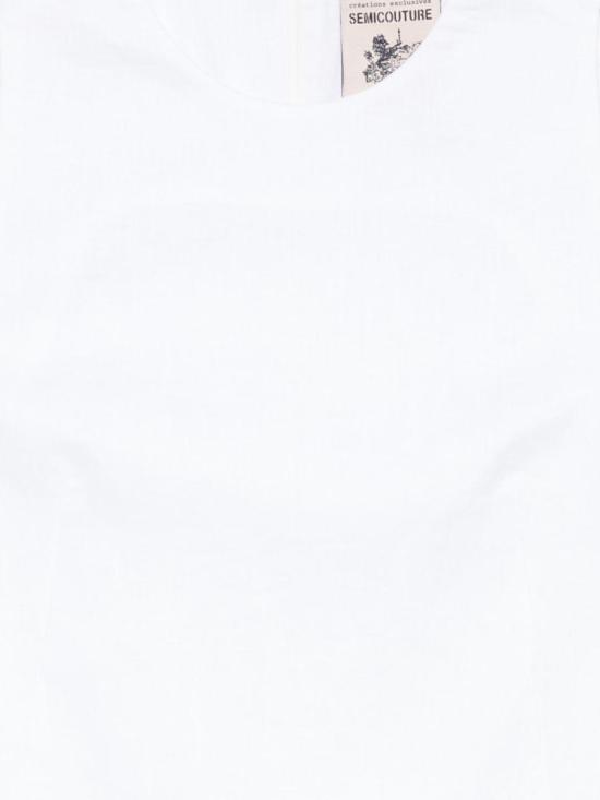 26SS 세미쿠튀르 숏 원피스 S6SN18A030 WHITE - SEMI-COUTURE
